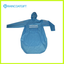 Camisa impermeable de la lluvia del PVC del poliéster (RPY-043)
